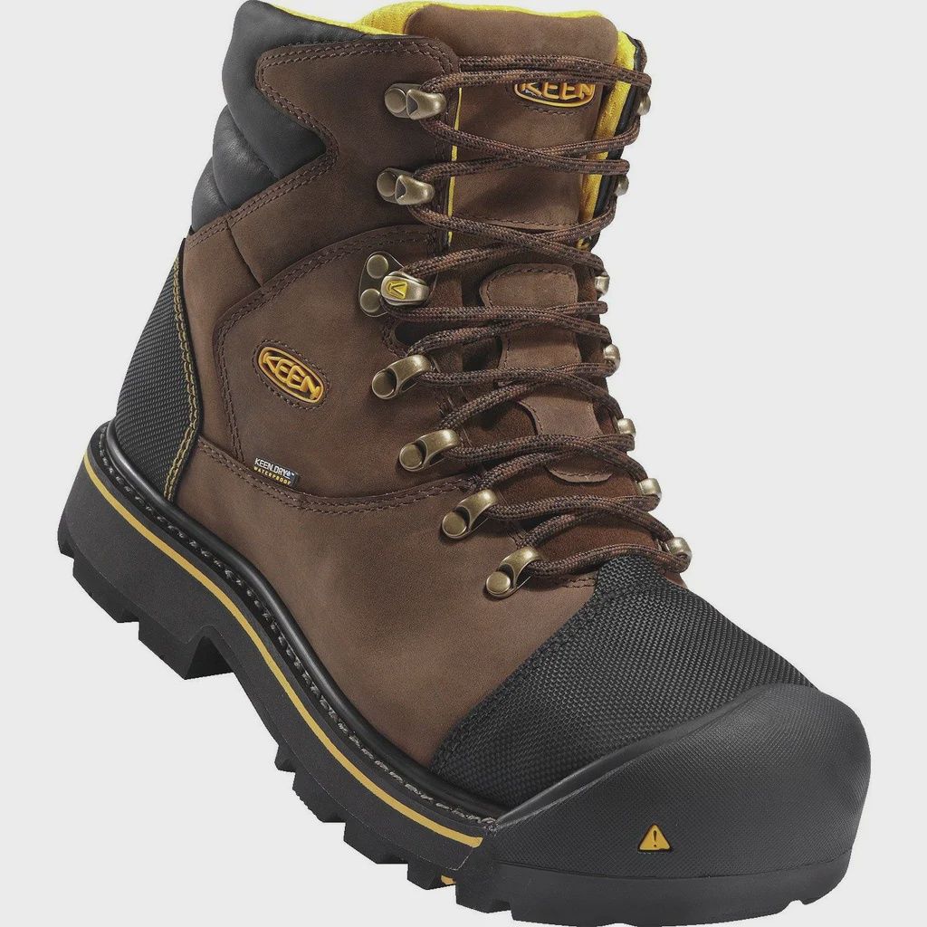 Keen Work Milwaukee WP Boot, COLOR: DARK EARTH, SIZE: 8.5