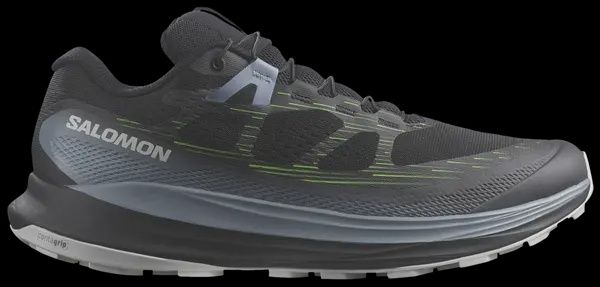 Salomon Ultra Glide 2 Shoe, COLOR: BLK/FLINT/GREEN GECKO, SIZE: 13