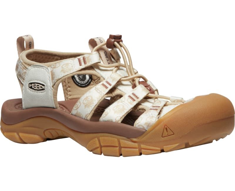 Keen Women&#39;s Newport H2 Retro Sandal, COLOR: SMOKEY BEAR/SMORES, SIZE: 10