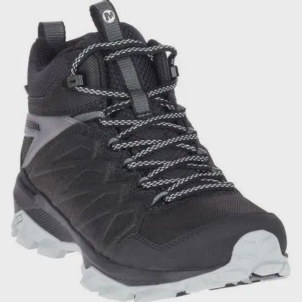 Merrell Women&#39;s Thermo Freeze Mid Boot, COLOR: BLK/VAPOR, SIZE: 6.5