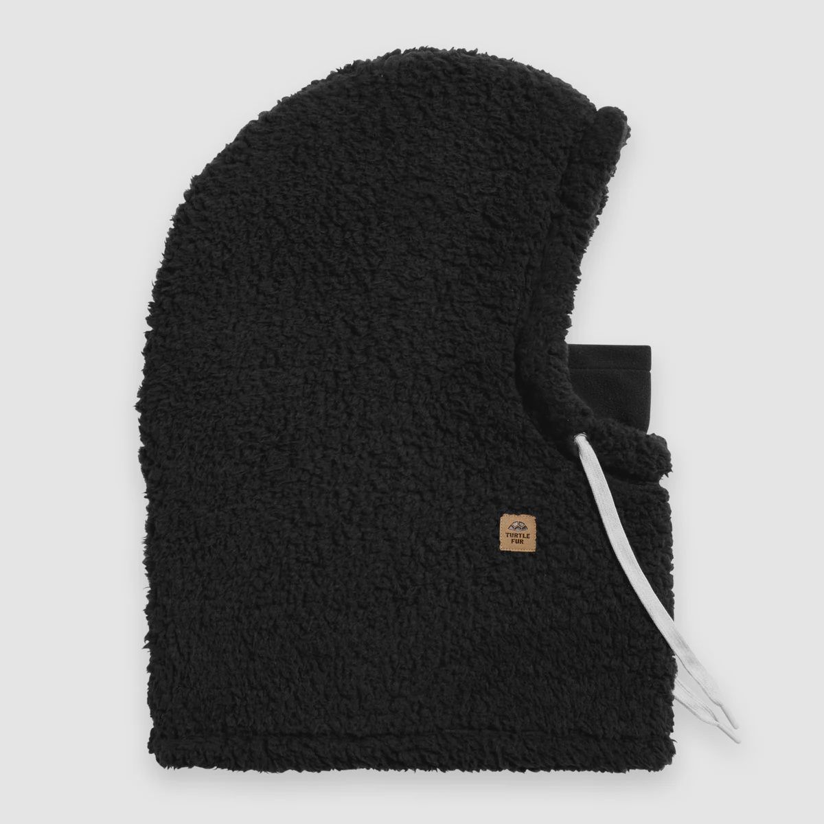 Turtle Fur Comfort Lush Overhood, COLOR: BLACK, SIZE: AD