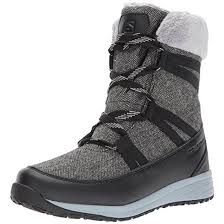 Salomon Women&#39;s Heika CS WP Boot, COLOR: BLACK, SIZE: 7