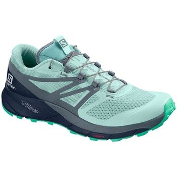 Salomon Women&#39;s Sense Ride 2 Shoe, COLOR: ICY MORNING/NAVY BLAZE, SIZE: 8.5