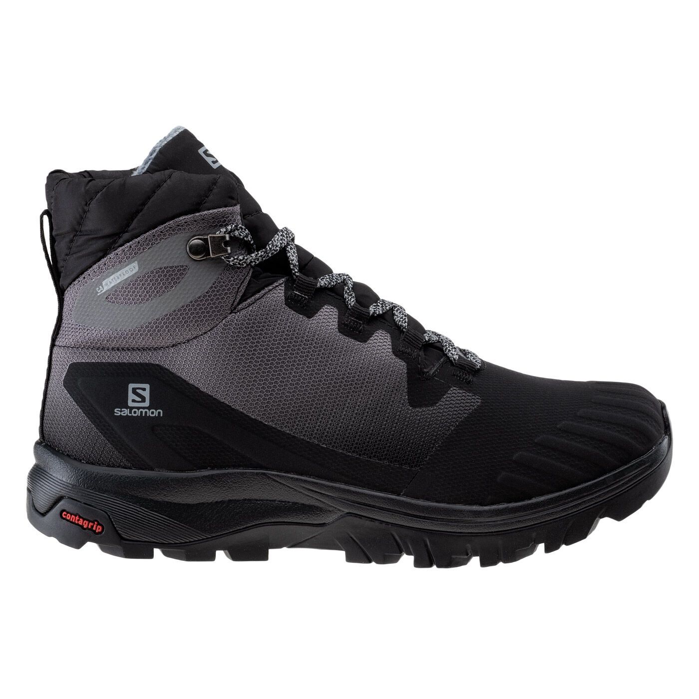 Salomon Women&#39;s Vaya Blaze TS CSWP Boot, COLOR: BK/BK/QUIET SHADE, SIZE: 9