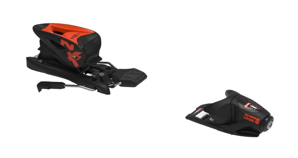 Look NX 7 GW Binding, Brake Width: 73MM, COLOR: HOT RED