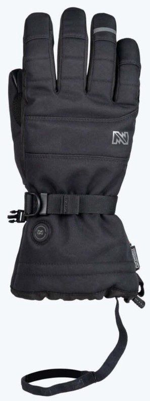 Mobile Warming Aerial Snow Heated Glove, COLOR: Black, SIZE: M