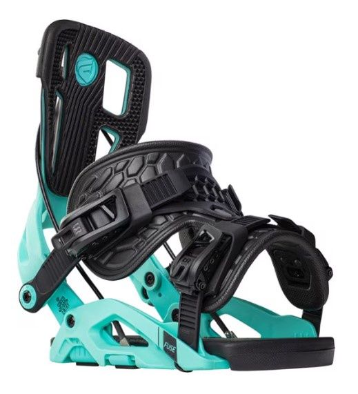 Flow Fuse Binding, COLOR: BLK/AQUA, SIZE: XL