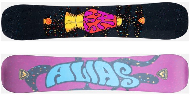 Rossignol Youth Alias Board, COLOR: MULTI, SIZE: 125