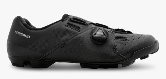 Shimano XC-300 Wide Shoe, COLOR: BLACK, SIZE: 43