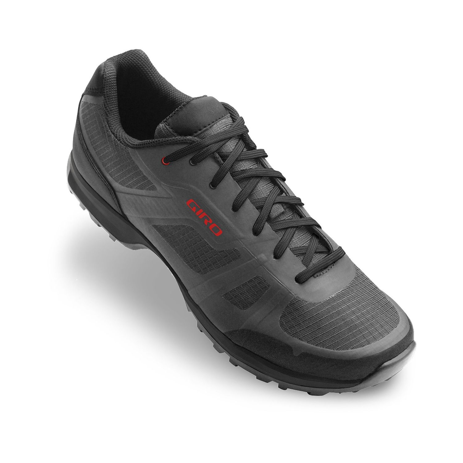 Giro Gauge Shoe, COLOR: BLK/BRIGHT RED, SIZE: 43