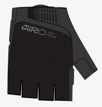 Giro Men's Bravo II Gel Short Finger Glove