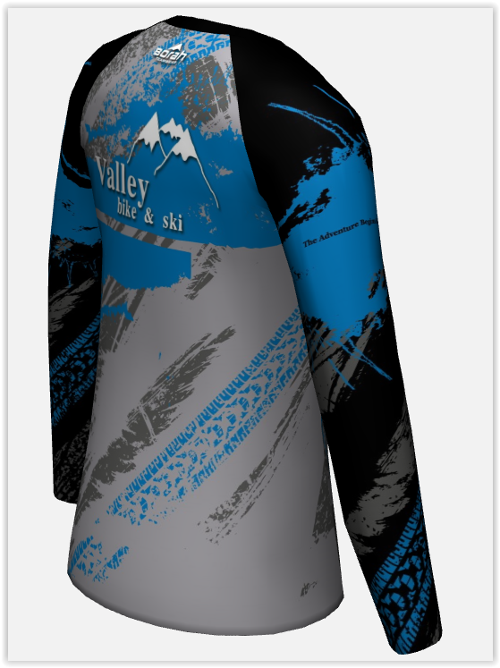 VALLEY TEAM JERSEY FREERIDE LS W