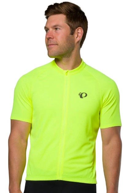 Men's Quest SS Jersey, COLOR: SCREAMING YELLOW, SIZE: M