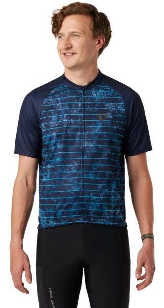 Men's Classic SS Jersey, COLOR: BLUE BUZZ/DK NAVY, SIZE: M
