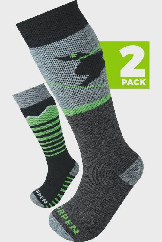 Lorpen Youth Eco Ski Sock 2pk