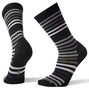 Smartwool Everyday Spruce Street Crew Sock, COLOR: BLACK, SIZE: L