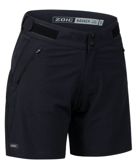 Women's Navaeh 7" Short w/ Liner, COLOR: BLACK, SIZE: XS