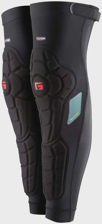 G-Form Pro R Knee/Shin Guard, COLOR: BLACK, SIZE: S