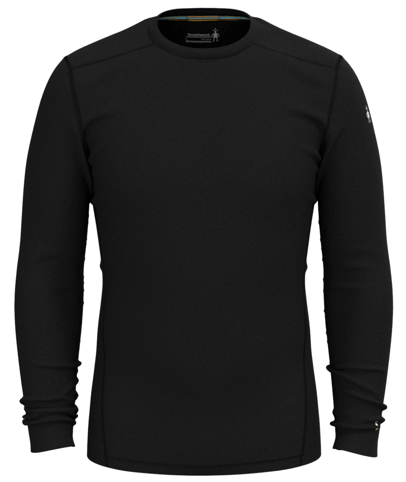 Men's Classic Thermal Crew, COLOR: BLACK, SIZE: S