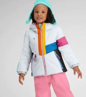 Obermeyer Girl's Livia Jacket, COLOR: WHITE, SIZE: 5