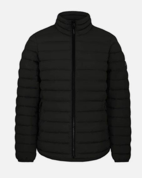 Men's Voyage Puffy Jacket, COLOR: BLACK, SIZE: M