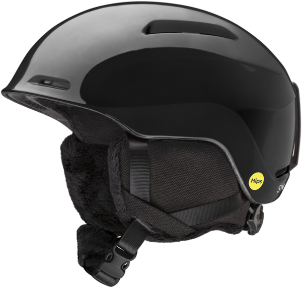 Youth Smith Glide Jr MIPS Helmet, COLOR: BLACK, SIZE: YXS