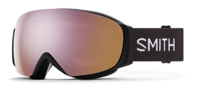Smith IO Mag S Goggle, COLOR: BLACK, Lens: POP ED RSGLD MIR/POP STORM BLU