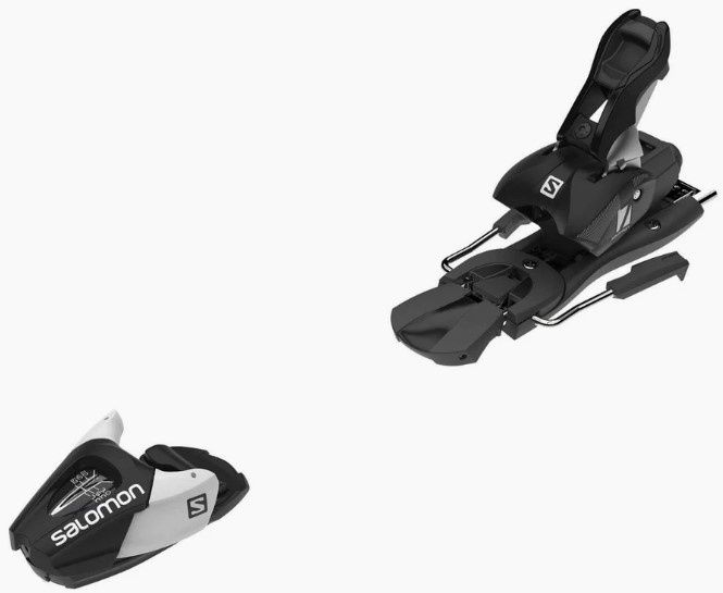 Salomon Youth L7 GW Binding, Brake Width: 80MM, COLOR: BLK/WHT
