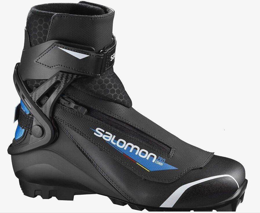 Salomon Pro Combi Pilot Boot, COLOR: BLK/BLU, SIZE: UK 5.5