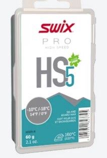 Swix HS Wax, Formula: HS-5, SIZE: 60G