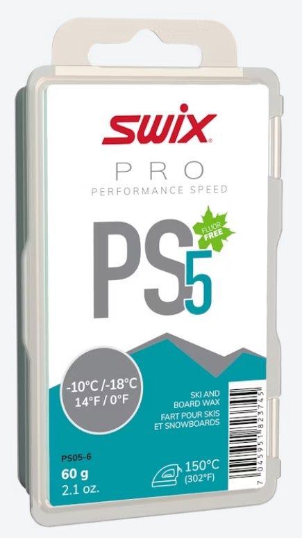 Swix PS Wax, Formula: PS-5, SIZE: 180G