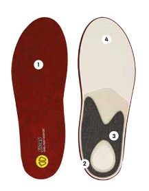 Sidas Custom Ski Race Footbed, SIZE: L