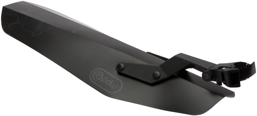 PDW Mud Shovel Fender, COLOR: Black, SIZE: Rear