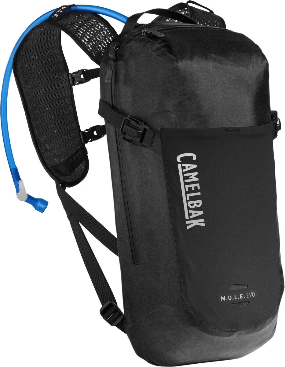 Camelbak Mule Evo Pack, COLOR: BLK/SILVER, SIZE: 100oz