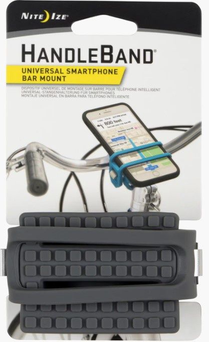Nite Ize Handleband Smartphone Bar Mount, COLOR: CHARCOAL