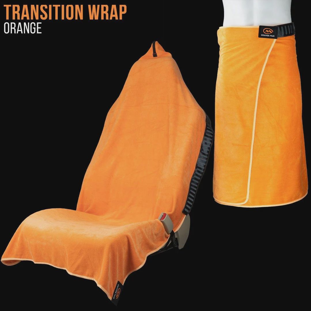 Orange Mud Seat Wrap, COLOR: ORANGE
