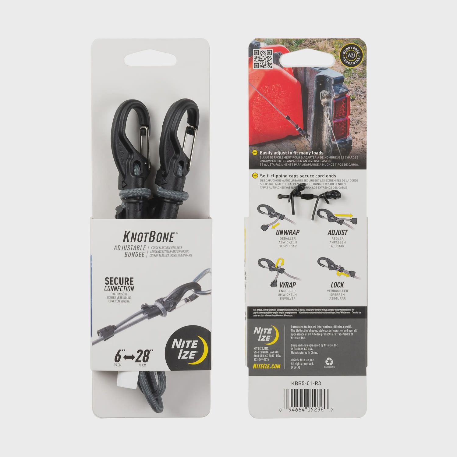 Nite Ize Knotbone Adjustable Bungee, SIZE: #5