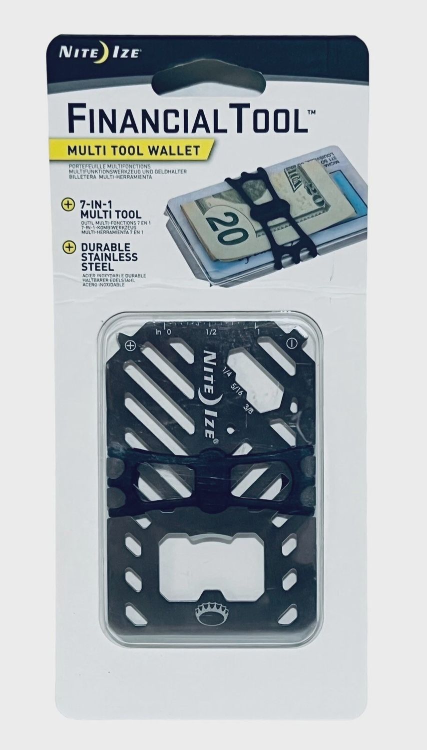 Nite Ize Wallet Multitool, COLOR: BLACK