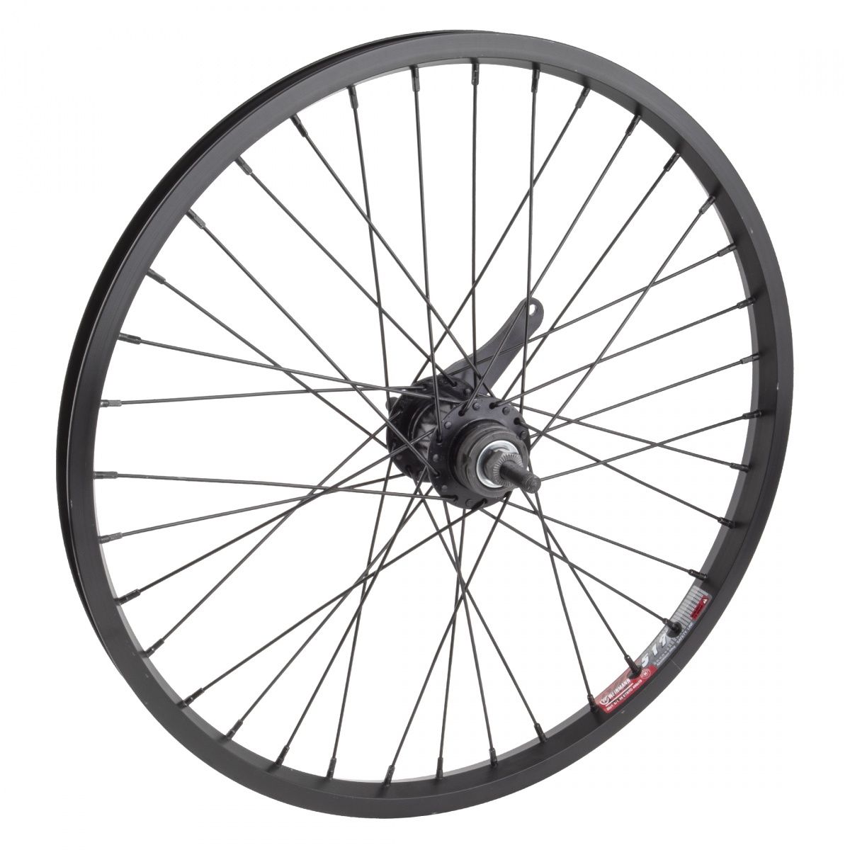 WHEEL 20" C/B BLK