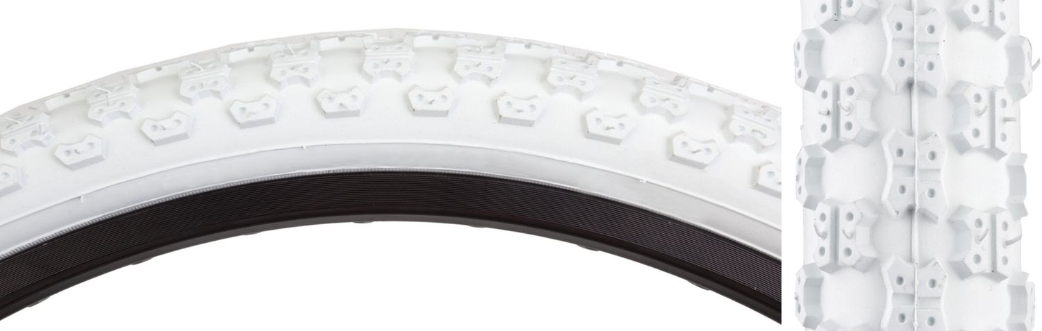 TIRE 12 X 2.125 WHITE