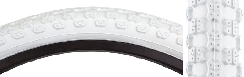 TIRE 12 X 2.125 WHITE