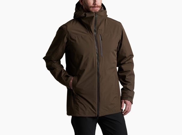 Men's Stretch Voyagr Insulated Jacket, Colour: turkish coffee, SIZE: XXL
