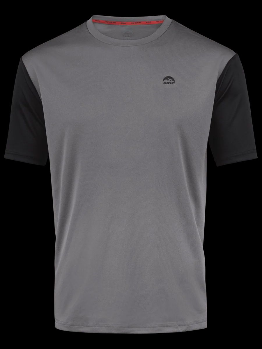 Men's Tech One SS Jersey, COLOR: Grey/Black, SIZE: M