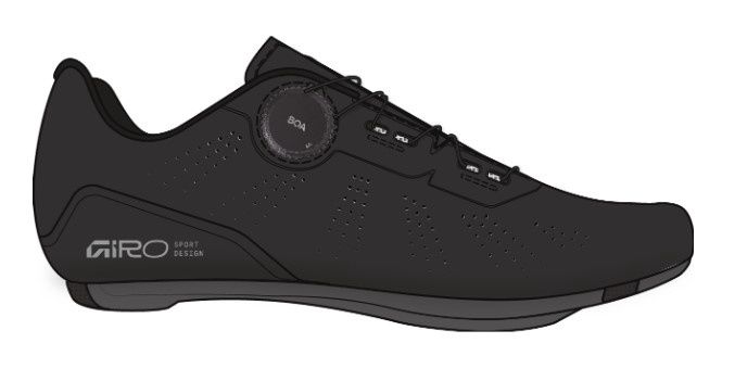 Giro Cadet II BOA Shoe, COLOR: Black, SIZE: 42