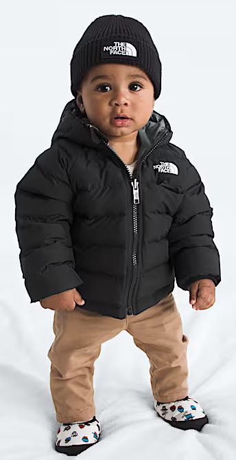 The North Face Youth Perrito Reversible Jacket, COLOR: Black, SIZE: 12/18M
