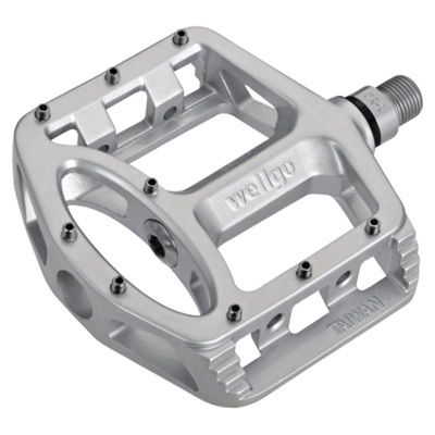 Pedal Welgo 9/16 silver Mg1