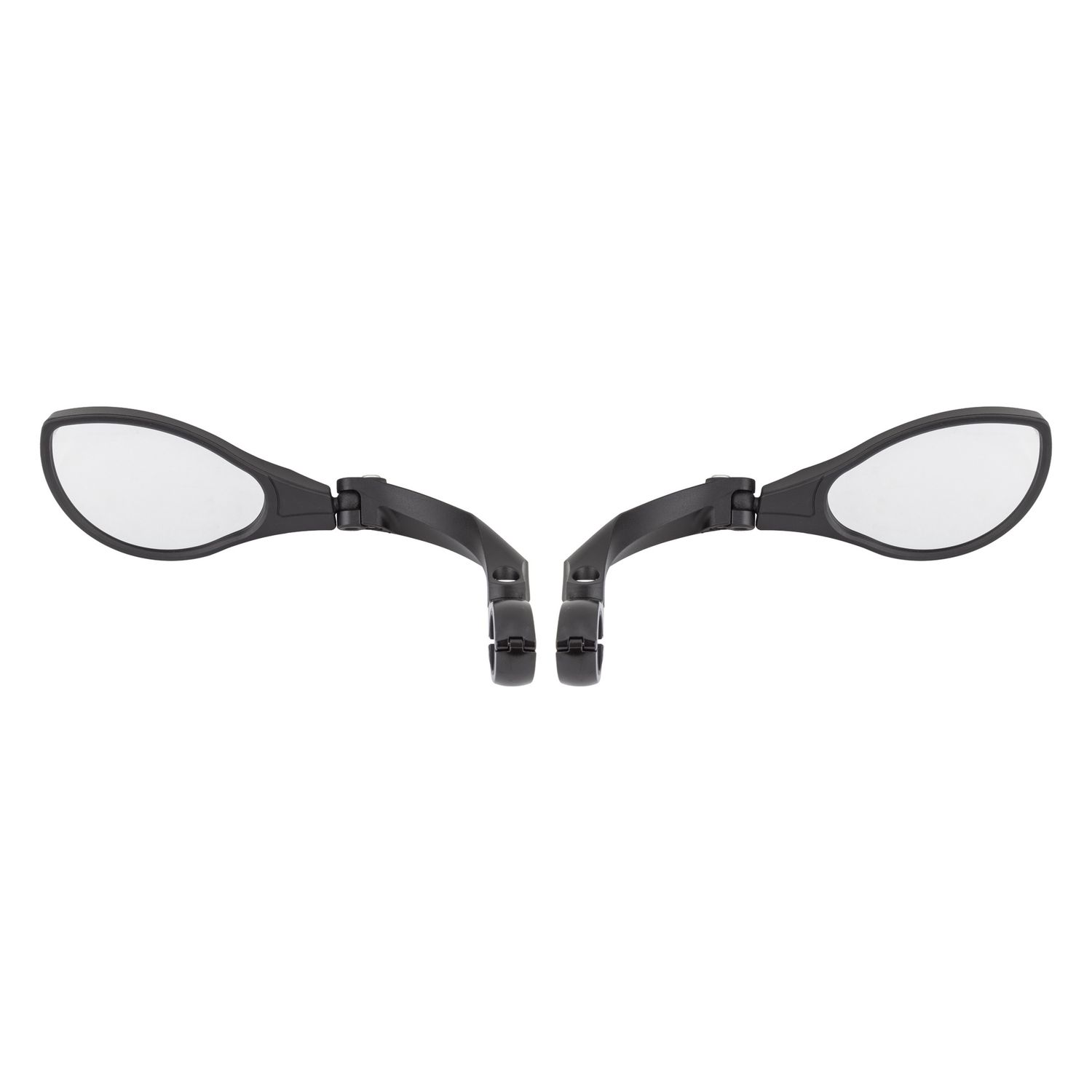 MIRROR SUNLT HIGH IMPACT HD CLAMP-ON PAIR BK