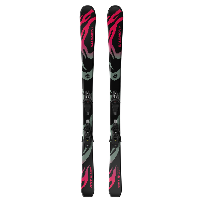 Salomon Youth QST Jr Black S + C5 GW Binding