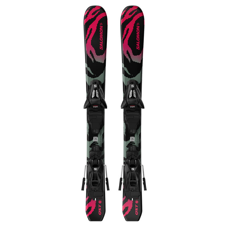 Salomon Youth QST Jr Black XS + C5 GW Binding
