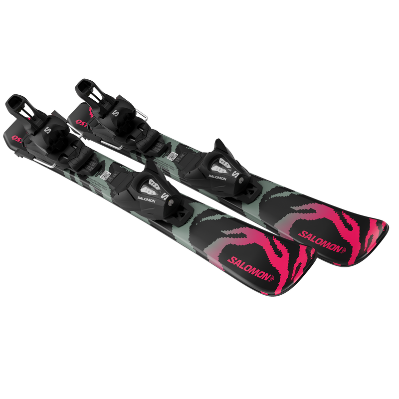 Salomon Youth QST Jr Black XS + C5 GW Binding